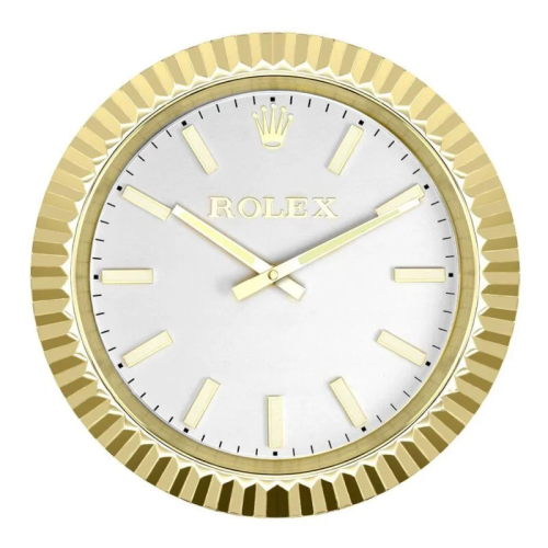 Rolex Classic Gold, Luminous Dial | Wall Clock