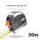 USB 2 in 1 Entfernungsmesser 5m Band LCD Entfernungsmesser 30m 3