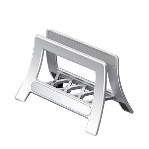 Vertikaler Laptopständer Universal Desktop Laptap Dock Silber