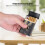 Golden Eagle Portable Cigarette Box with Mini USB Rechargeable Electric Lighter 10