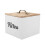 wooden stackable box with lid for organizing small home office items 1