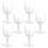 6pcs wine glasses 160ml reusable for parties weddings 10