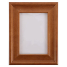 solid wood rustic photo frame light brown 5 inch for home office