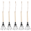 5 pcs garden hand rake for weeding, , aerating soil 1