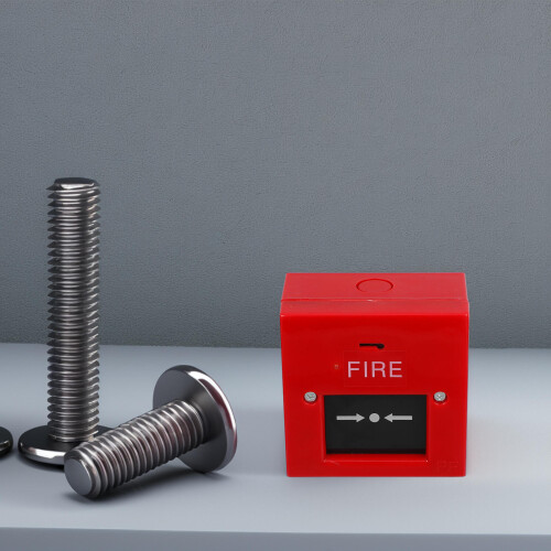 wired security button with break glass for fire alarm access control 2