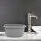 2pcs plastic wash basin, multi-functional laundry and foot soaking tub 6
