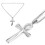 Herren Edelstahl Halskette Kette Exquisite 7