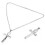 Herren Edelstahl Halskette Kette Exquisite 4