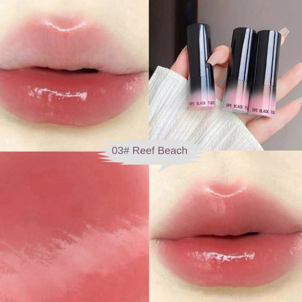 (Type#3) Ope Peptide Lipstick Lip Moisturizing Tinted Lip Balm Raspberry Ribbon Toast-image-OPC-PKKZX85-NEW