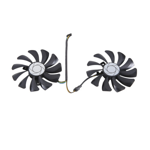 Neu 1 paar Grafikkarte Fan 85Mm Ha9010H12F-Z 4Pin Kühler