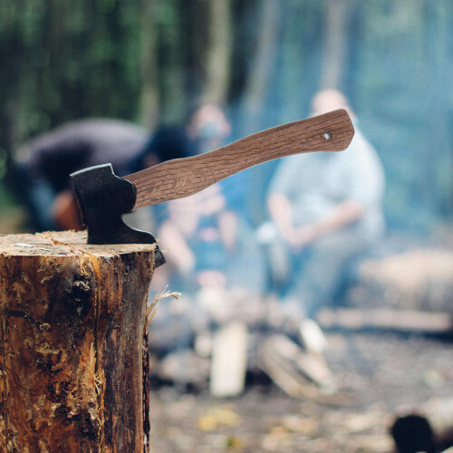 american handle replacement 27cm wooden for camp use 2