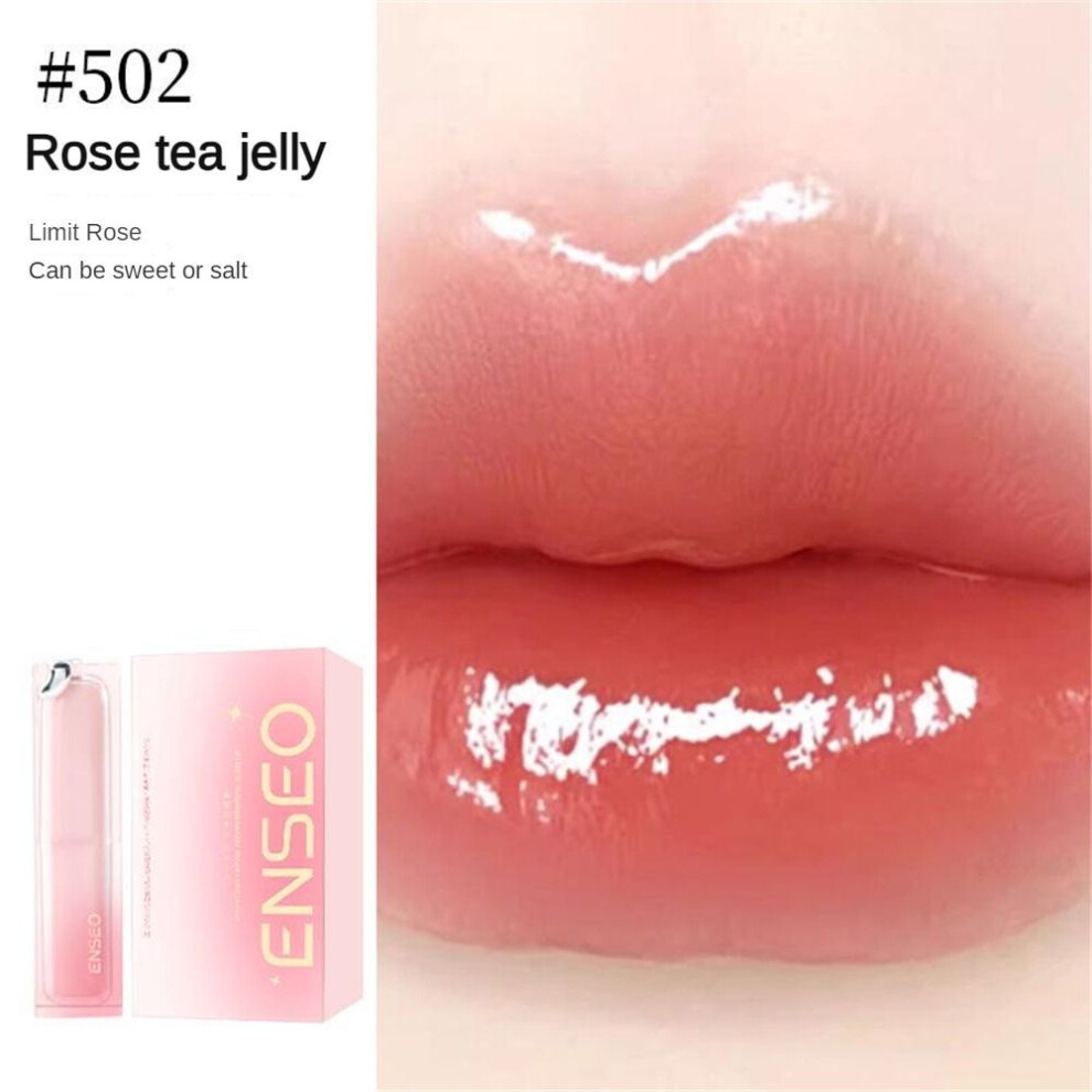 (Type#2) Enseo Peptide Lipstick Lip Moisturizing Tinted Lip Balm Raspberry Ribbon Toast-image-OPC-PKM22NT-NEW