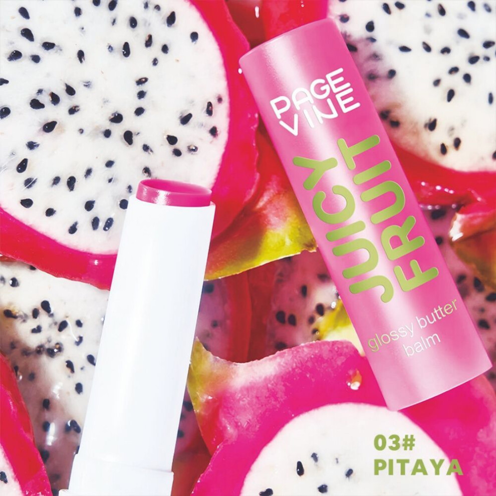(Type#3) Page Vine Fruity Lipstick Water Mirror Moisturizing Lip Glaze Lip Mud-image-OPC-PKM25JV-NEW