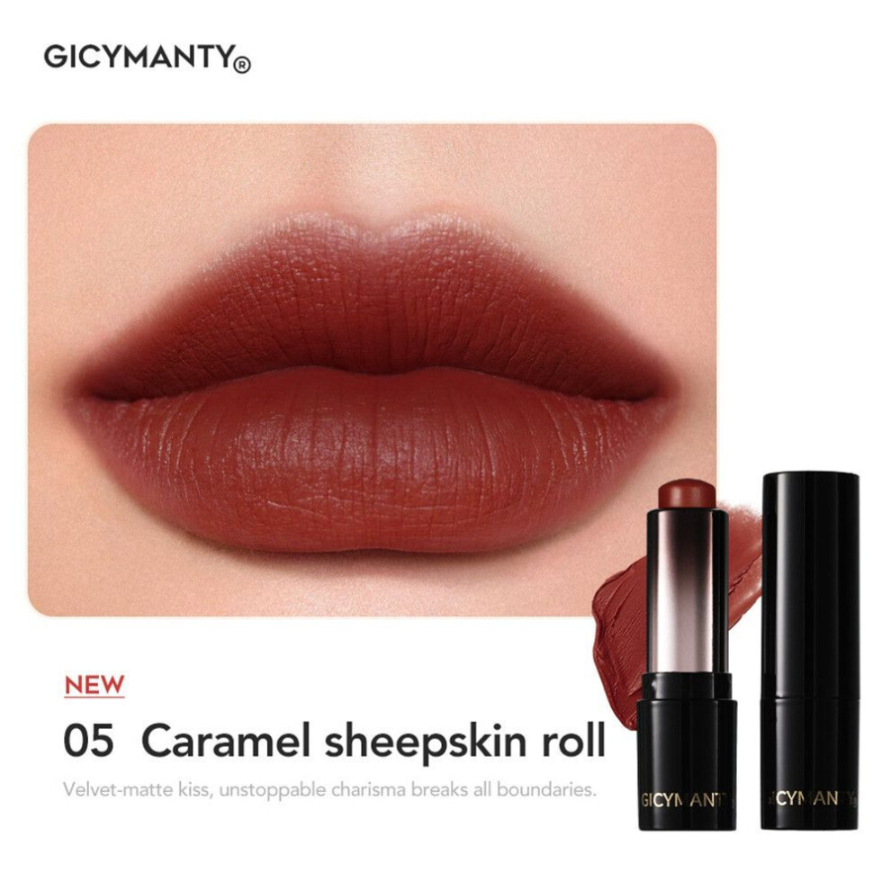 (Type#5) Gicymanty Matte Lipstick Low Saturation Lip Gloss Is Not Easy To Remove Makeup-image-OPC-PKM26BX-NEW