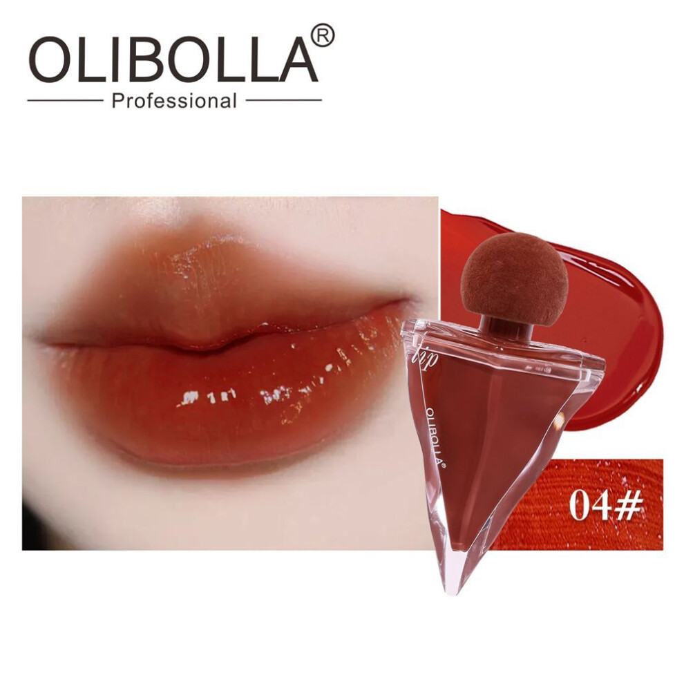 (Type#4) Olibolla Water Light Mirror Triangle Bottle Lipstick Lipstick Moisturizing Lip-image-OPC-PKM26K8-NEW