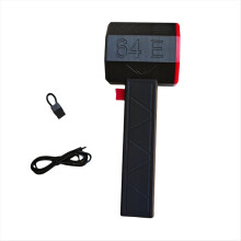 64E Hand--Ventilator Auto-Luftgebläse 64 mm Bürstenloser Motor Leistungsstarker Elektrischer Staubbläser Schwarz & Rot