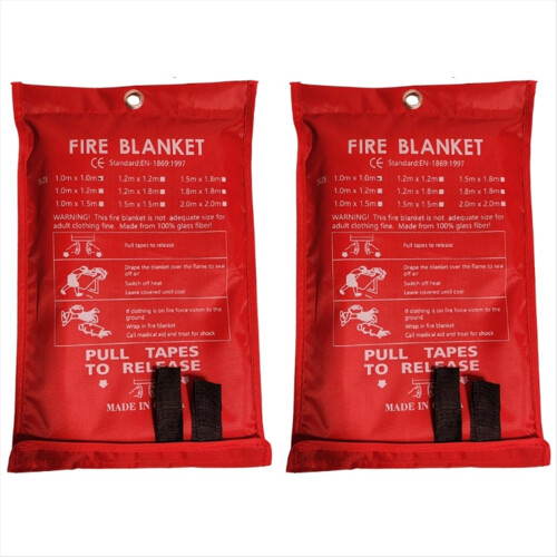 2PCS Notfall-Feuerdecke, Decke 1