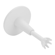 2 Stück verstellbare weiße Golftee, 53-73 mm, langlebig & leichtgewichtige
