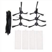 Für 360 Roboter-Staubsauger S10 X100 Max Ersatzteile ZubehöR HauptbüRste SeitenbüRste Hepa-Filter