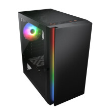 COUGAR Purity RGB-kabinet, minitower, 1 x ARGB, sort