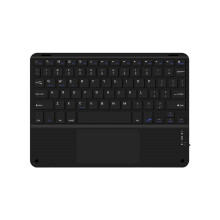 10 Zoll Touchpad Bluetooth-Tastatur Kompatibel mit , Schwarz