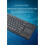 80 tasten USB Kabelgebundene Tastatur Ultra Dünne Mini Compact Touch 4