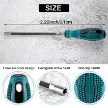7MM Innensechskant Schraubendreher Flexibler Hex-Flex Handbuchsen Handwerkzeuge