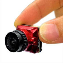 FPV-Kamera 1800TVL 5MP 2,1 mm 1/8 Starlight-Sensor 5 V-40 V NTSC/PAL mit OSD für RC FPV Racing Drone DIY-Teile Schwarz