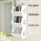 Vinyl Hanging Bathroom Storage Rack - Shelf Butterfly Large 3