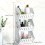 Vinyl Hanging Bathroom Storage Rack - Shelf Butterfly Large 5