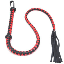 Porn Whip 30cm Long Soft Leather Indoor Fitness Multifunctional Classic Black And Red Training Whip With Storage D29-Uk
