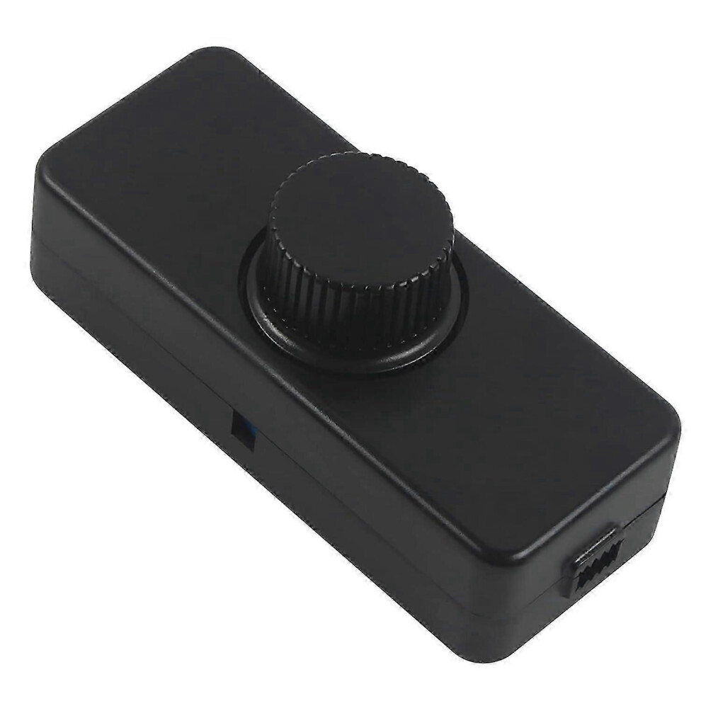 Led Rotary Dimmer 3-100W 220-240V For Incandescent And Halogen Lamps, Adjustable Led Light/Black