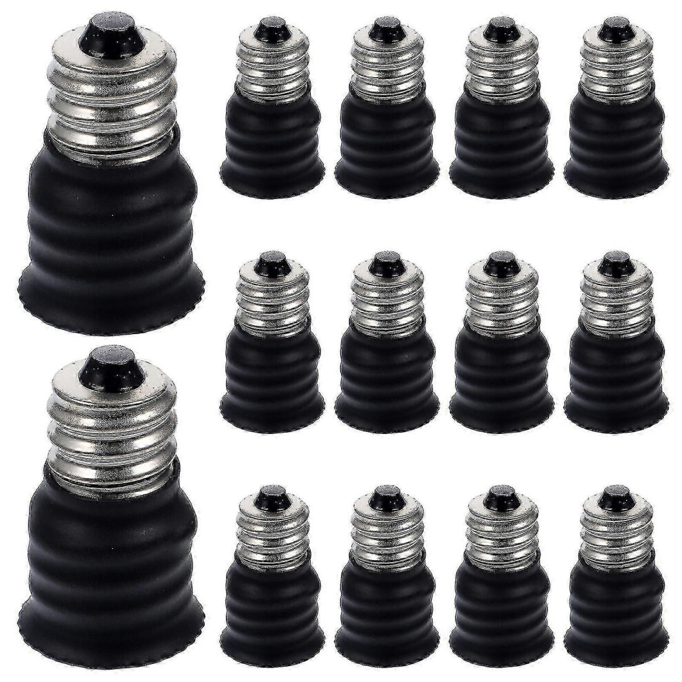 15Pcs E12 To E14 Bulb Socket Adapters Light