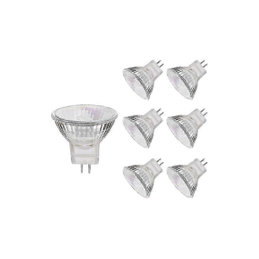 Mr11 Halogen Lamps, 12V20w Mr11 Gu4 Halogen Lamp, Warm 6 Pcs. White
