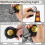 Small COB Flashlight, 500lm LED Flashlight, Rechargeable Mini LED Flashlight, 7 Modes, Portable Work Light with Screwdriver and Bottle Opener for 3