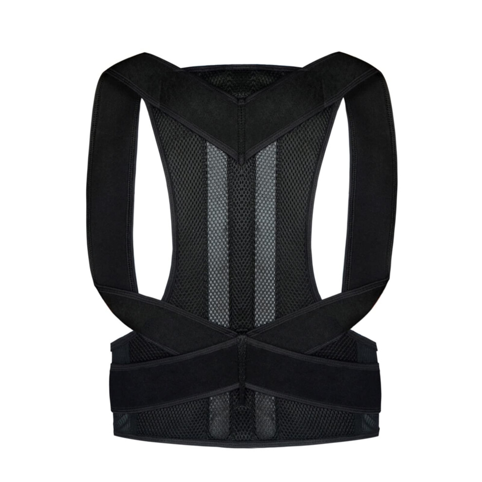 Back Corrector Back Support Brace, Clavicle Correction Corset, Adjustable Belt, Posture Corrector For Slouching, Size L