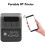 58mm Small Ticket Portable Thermal Label Printer Bluetooth Android iOS Compatible Takeout Receipt Label Maker 4