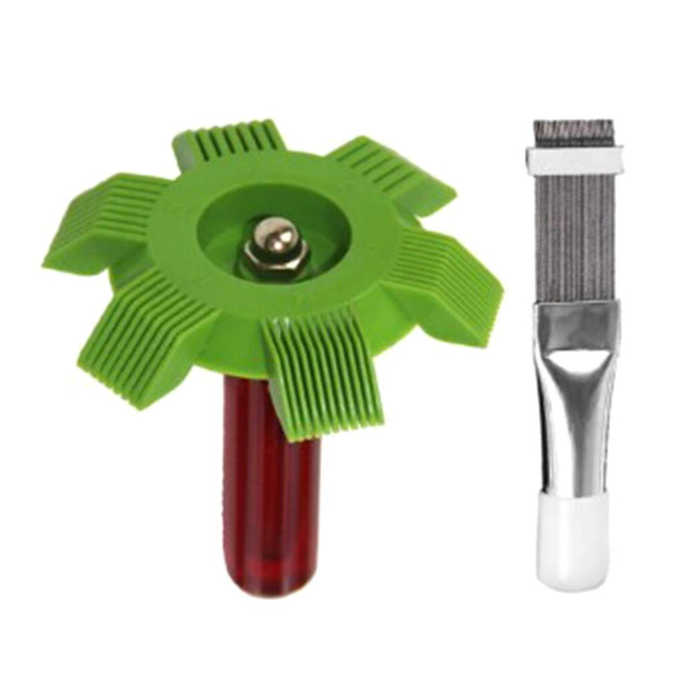 Air Conditioning Cleaning Comb Radiator Evaporator Fin Straightener Cleaner 2 Pack For Evaporator And Radiator 9354506797072