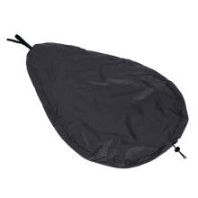 Dirtproof Kayak Seat Cover XL Oxford Cloth Canoe Protection UV Dust Resistant Inflatable Kayaks Canoes Black 140x75cm