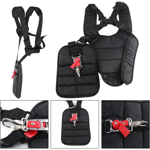 Trimmer Shoulder Harness Adjustable Nylon Strap Belt For Lawn Mower Grass String Brush Cutter Pruner 2