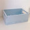 Light Pink Plastic Desktop Storage Box, Foldable & Stackable, 15x10x5.5cm 4