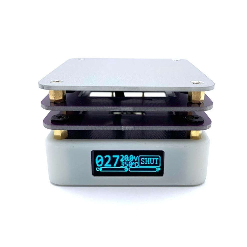 65W Pd Protocol Hot Plate Preheater For Pcb Soldering, Heating Plate Rework Station, Preheating Platform, Repair Tool 9354506797195