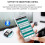 58mm Portable Hot Receipt Printer Ticket Printer Bluetooth And USB Interfaces ESC/POS Compatible Orange 3