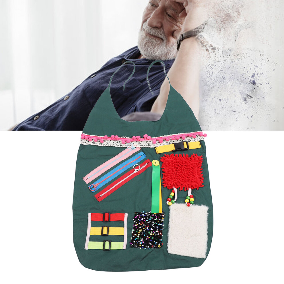 Memory Loss Apron with Sensory Activities for Elderly Alzheimer 60x80