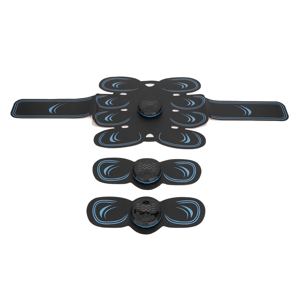 USB Rechargeable Abdominal Muscle Toner, Fat Burner, Multi Gear, 150mAh