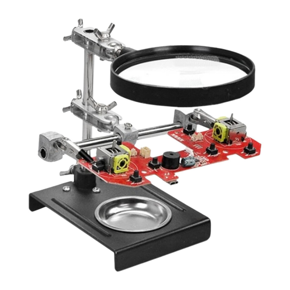 Soldering Station Third Hand Soldering Stand, Solder Aid For Micro Objects, Jewelry, Crafts, Circuit Board Welding 9354506797256