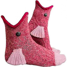 Animal socks weird knitting cuffs floor socks winter funny socks warm socks handmade unisex Christmas gifts