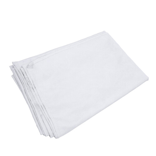 High Density Polyester Screen Backdrop 4.9ft x 6.6ft, Wrinkle-Resistant White