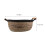 wicker basket straw storage with handles for bathroom makeup organizer 2
