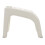 1pc plastic foot support pedicure tool small footstool white 1